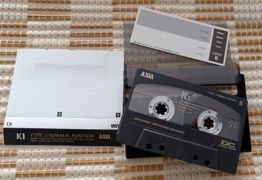 Zdjęcie oferty: AXIA K1 50 Kaseta magnetofonowa
