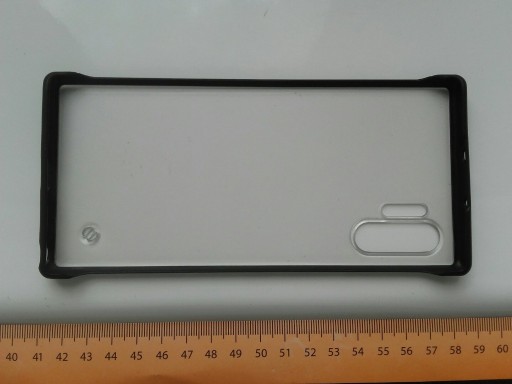 Zdjęcie oferty: Etui dla Galaxy Note10+ przezroczysty tył z brzegi
