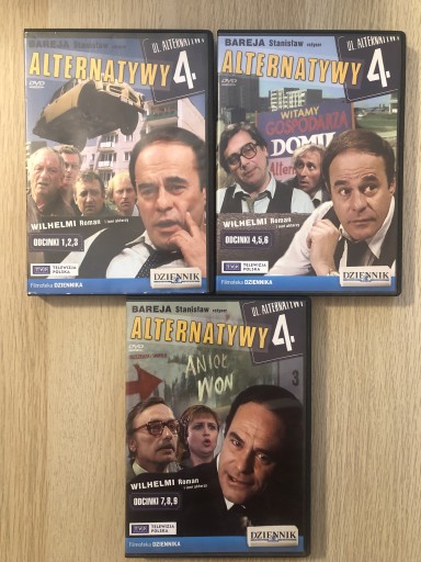 Zdjęcie oferty: Alternatywy 4 Kolekcja 3 płyty DVD