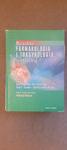 Zdjęcie oferty: Farmakologia i Toksykologia Mutschler Wydanie I