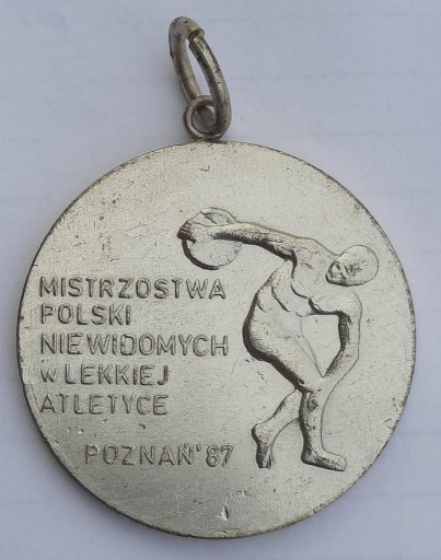 Zdjęcie oferty: Srebrny medal - POZNAŃ 1987