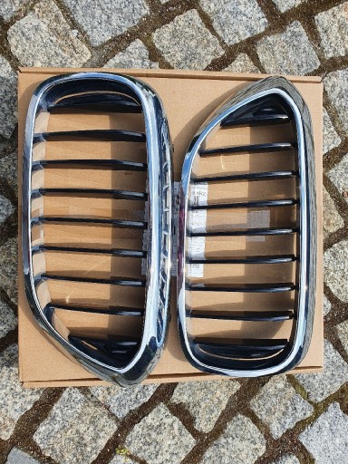 Zdjęcie oferty: BMW 5 G30 G31 2017- Nerki Grill Chrom KRAKÓW