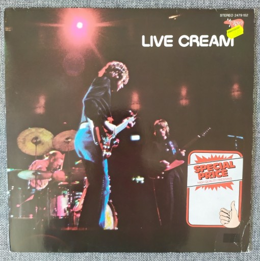 Zdjęcie oferty: CREAM LIVE CREAM winyl 