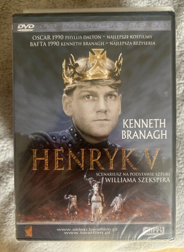 Zdjęcie oferty: Henryk V film DVD