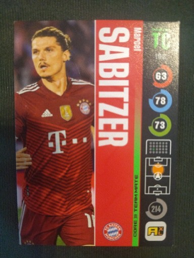 Zdjęcie oferty: PANINI Top Class 2022 108 Marcel Sabitzer