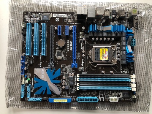 Zdjęcie oferty: Płyta główna ASUS P7P55D (LGA 1156) BOX komplet