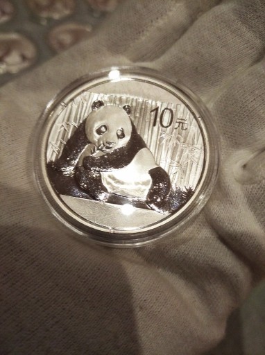 Zdjęcie oferty: Chińska Panda 2015 1oz - Srebro AG
