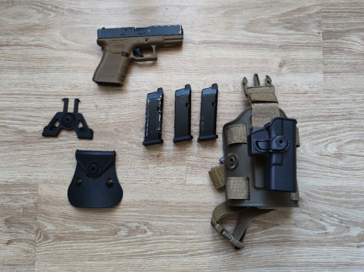 Zdjęcie oferty: Glock 19 WE ASG snajper greengas M4 sr25