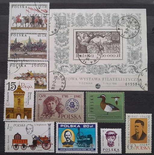 Zdjęcie oferty: Polska - zestaw znaczków 