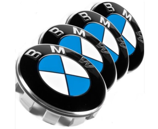 Zdjęcie oferty: DEKIELKI BMW 4 szt. 68mm emblematy ZNACZKI DO FELG