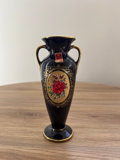 Zdjęcie oferty: Kobaltowy wazon z porcelany Halbach Geschenke