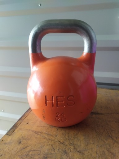 Zdjęcie oferty: Kettlebell odważnik stalowy turniejowy 24kg