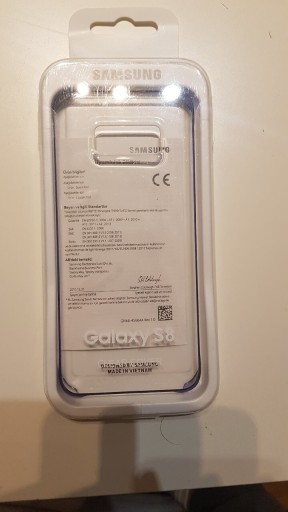 Zdjęcie oferty: Orginalne Etui Clear Cover Samsung Galaxy S8