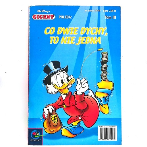 Zdjęcie oferty: Gigant Poleca Tom 3 III Co Dwie Dychy To Nie Jedna