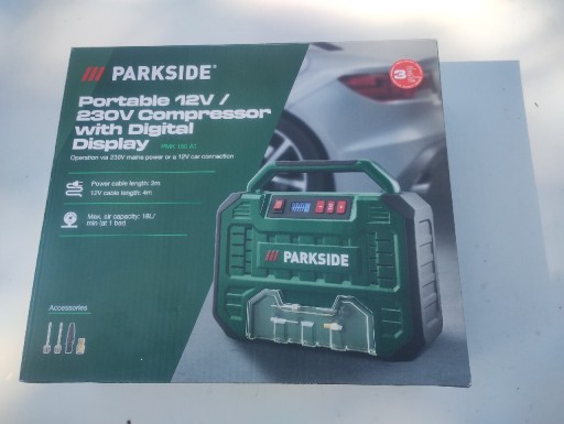 Zdjęcie oferty: Kompresor parkside 12 V / 230 V Parkside PMK 150