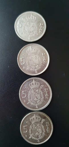 Zdjęcie oferty: Hiszpania 5 peset 1982-1989 rok