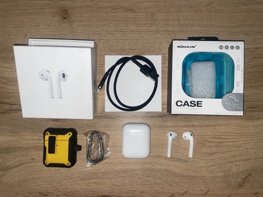 Zdjęcie oferty: Słuchawki Apple AirPods 2 bezprzewodowe oryginał