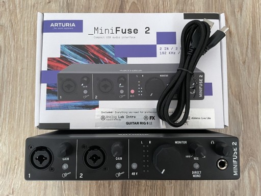 Zdjęcie oferty: interfejs audio Arturia MINIFUSE 2 