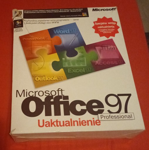 Zdjęcie oferty: Microsoft Office 97 pl BIGBOX 