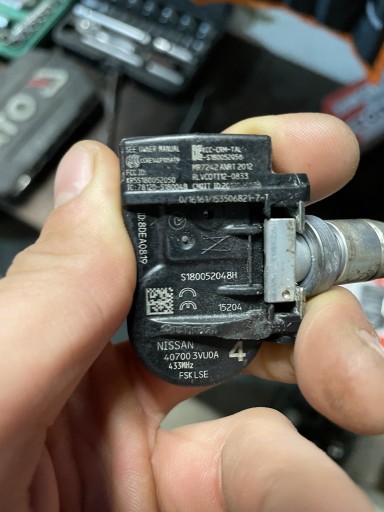 Zdjęcie oferty: Czujnik ciśnienia TPMS 40700-3VU0A Nissan 433MHz