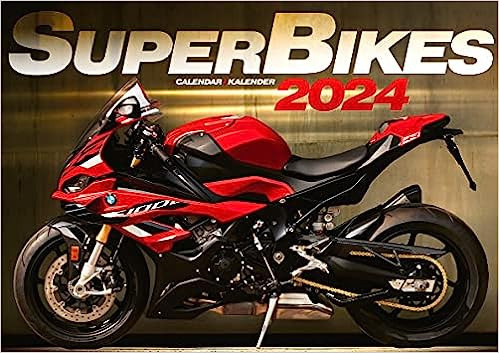 Zdjęcie oferty: Super Bikes 2024 Calendar Motorcycles Motorbikes