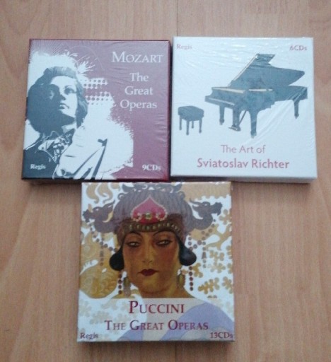 Zdjęcie oferty:  3 zestawy płyt cd Opera i klasyka