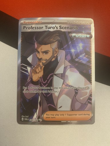 Zdjęcie oferty: Pokemon TCG Paradox Rift Professor Turo’s 240/182