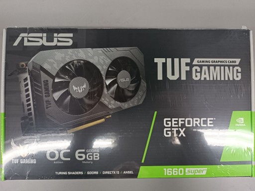 Zdjęcie oferty: KARTA GRAFICZNA ASUS TUF GAMING 1660 SUPER 6Gb