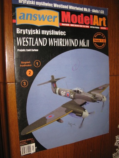 Zdjęcie oferty: MODELArt 2-3/2004 WESTLAND WHIRLWIND Mk.II