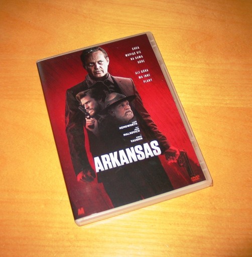 Zdjęcie oferty: Arkansas DVD stan bdb Liam Hemsworth John Malkovic