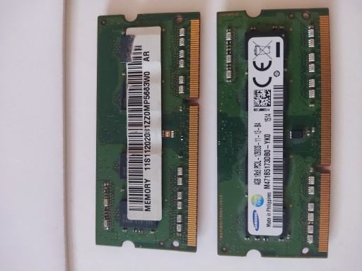 Zdjęcie oferty:  Pamięć Ram DDR3 4GB Samsung