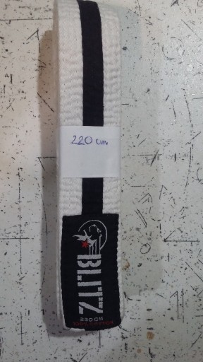 Zdjęcie oferty: Blitz obi pas biały 220cm karate, aikido, judo 