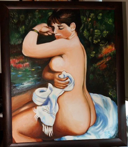 Zdjęcie oferty: Obraz Augusta Renoira "Po kąpieli"