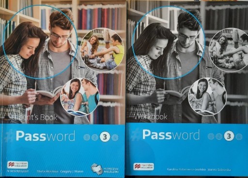 Zdjęcie oferty: Password 3 student's book i workbook