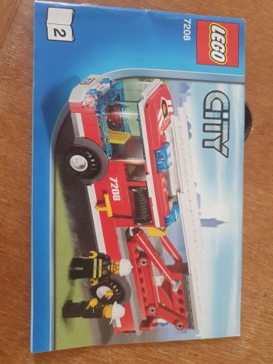 Zdjęcie oferty: LEGO City instrukcja w formie papierowej 7208