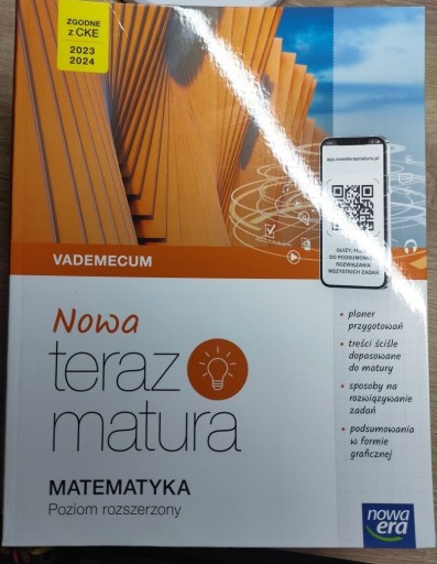 Zdjęcie oferty: Nowa Era Vademecum matura z matematyki poz. rozsz.