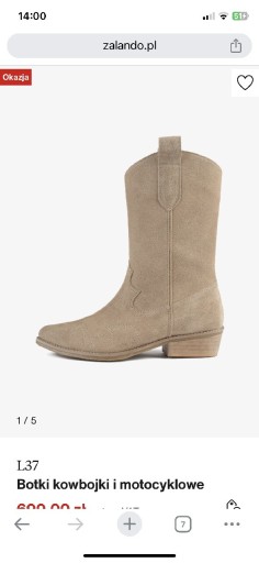 Zdjęcie oferty: Botki kowbojki On the Rocks L37