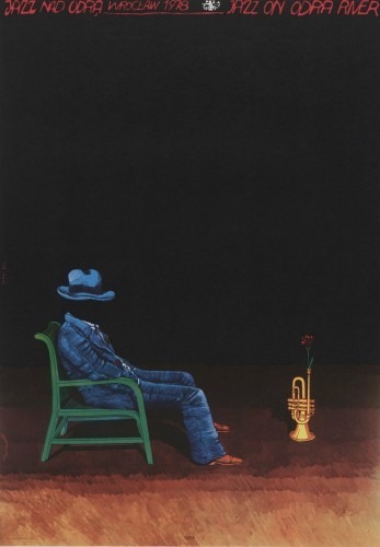 Zdjęcie oferty: Plakat Jan Sawka Jazz nad Odrą 1978 rok
