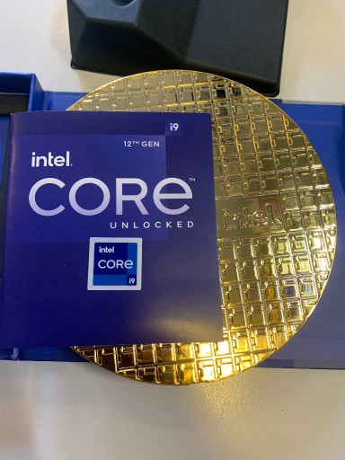 Zdjęcie oferty: Unikat! Pudełko PROCESOR Intel i9-12900K wafel
