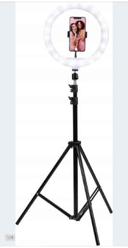 Zdjęcie oferty: Lampa pierścieniowa LED statyw selfi GRUNDIG 230cm