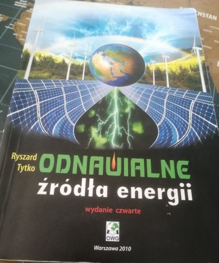 Zdjęcie oferty: Podręcznik - odnawialne źródła energii 