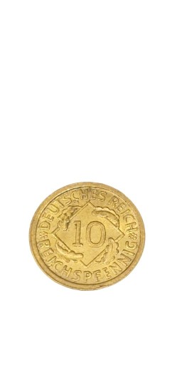 Zdjęcie oferty: 10 Reich Reichspfennig 1929 r. G