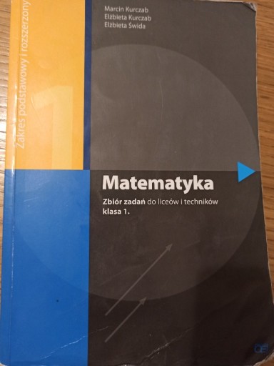 Zdjęcie oferty: Matematyka kl.1 - zbiór zadań - Kurczab, Świda