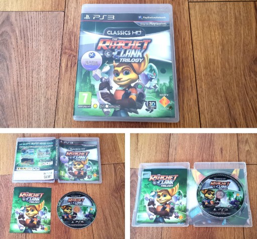 Zdjęcie oferty: UNIKAT.RATCHET AND CLANK TRILOGY.Stan BDB