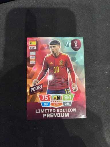 Zdjęcie oferty: Karta Pedri Limited Edition World Cup 2022