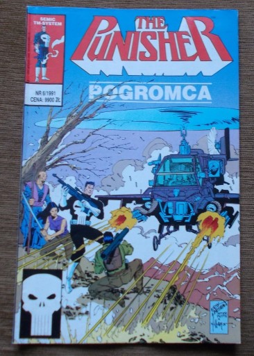 Zdjęcie oferty: TM-Semic THE PUNISHER nr 6/1991 stan bdb-