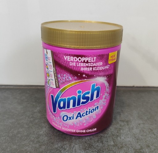 Zdjęcie oferty: Vanish oxi action odplamiacz do koloru1,125g DE