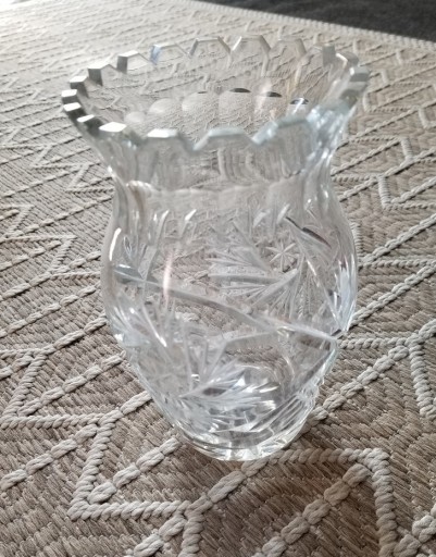 Zdjęcie oferty: wazon kryształowy kryształ vintage PRL