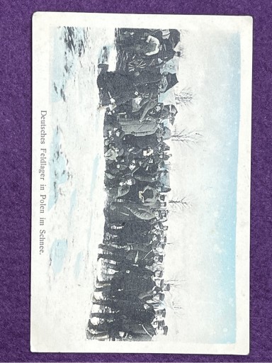 Zdjęcie oferty: Karta pocztowa jeńcy dziesięć w Polsce 1916 r.