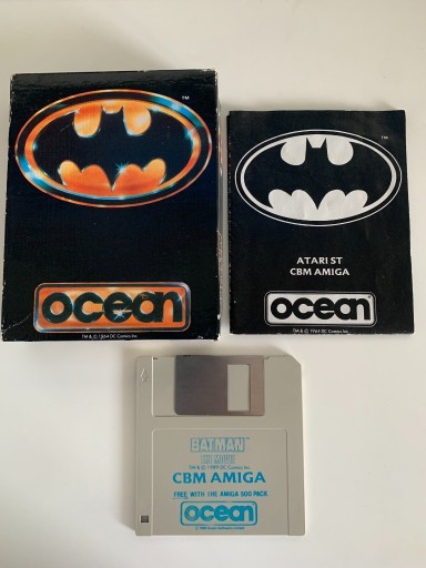 Zdjęcie oferty: Batman the Movie Amiga Dyskietka 3.5” Komplet
